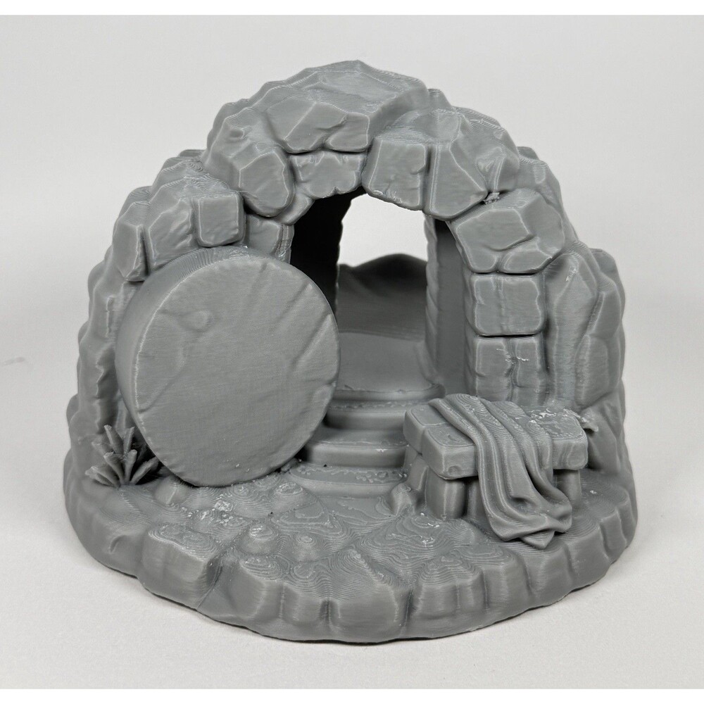 Jesus Tomb Edicule Jerusalem City Paintable Toy